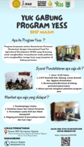 Yuk Gabung Program Yes BDSP Desa Ngajum Kecamatan Ngajum Kabupaten Malang